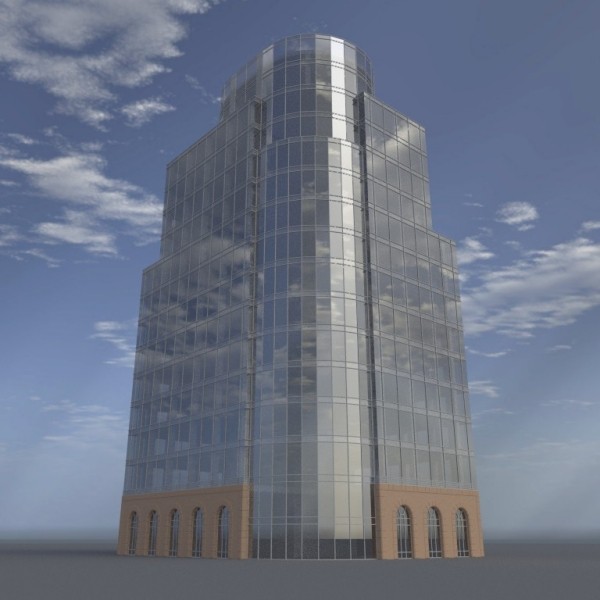 Glass Office Building preview image 1